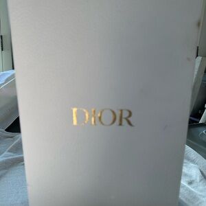 Dior White and Gold Box